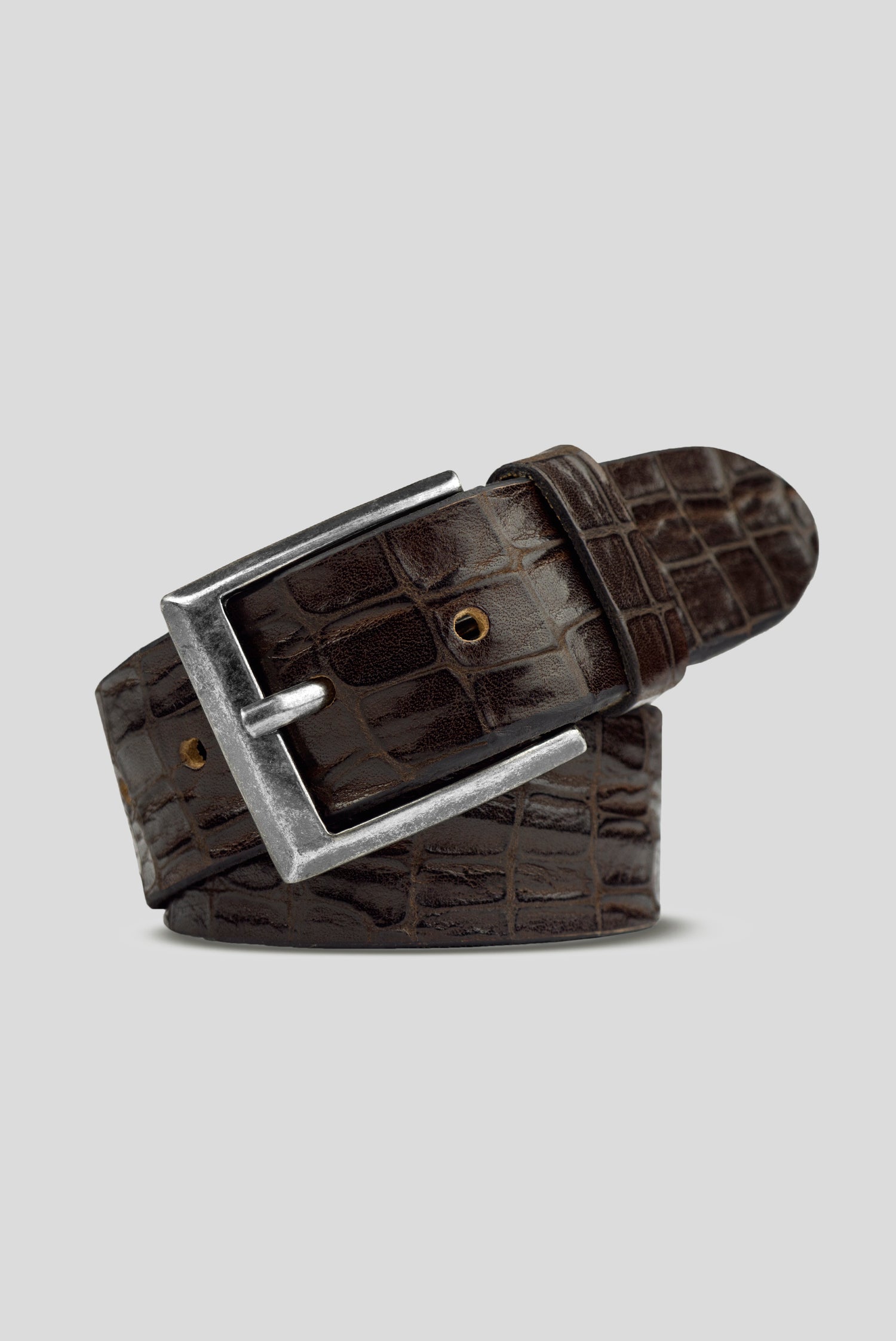 Belt 615 CASUAL BELT • CROCODILE LOOK