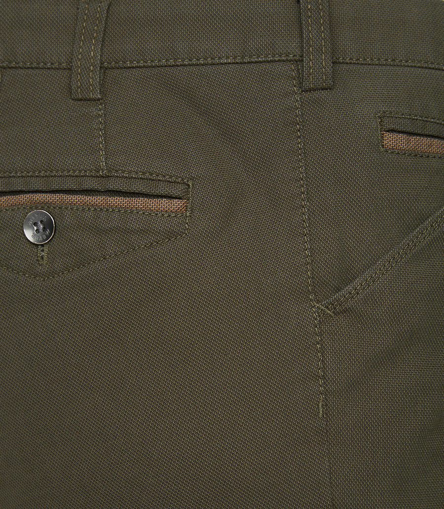 Chicago 2-5566 TWO-TONE MICROSTRUCTURE COTTON CHINOS