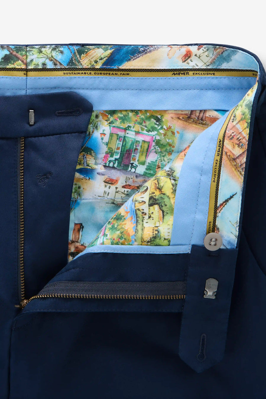 Bonn 1-8142 COTTON/SILK CHINOS