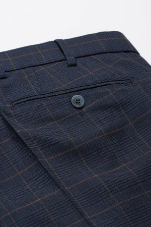 Bonn 2-2596 COTTON & WOOL CHECK