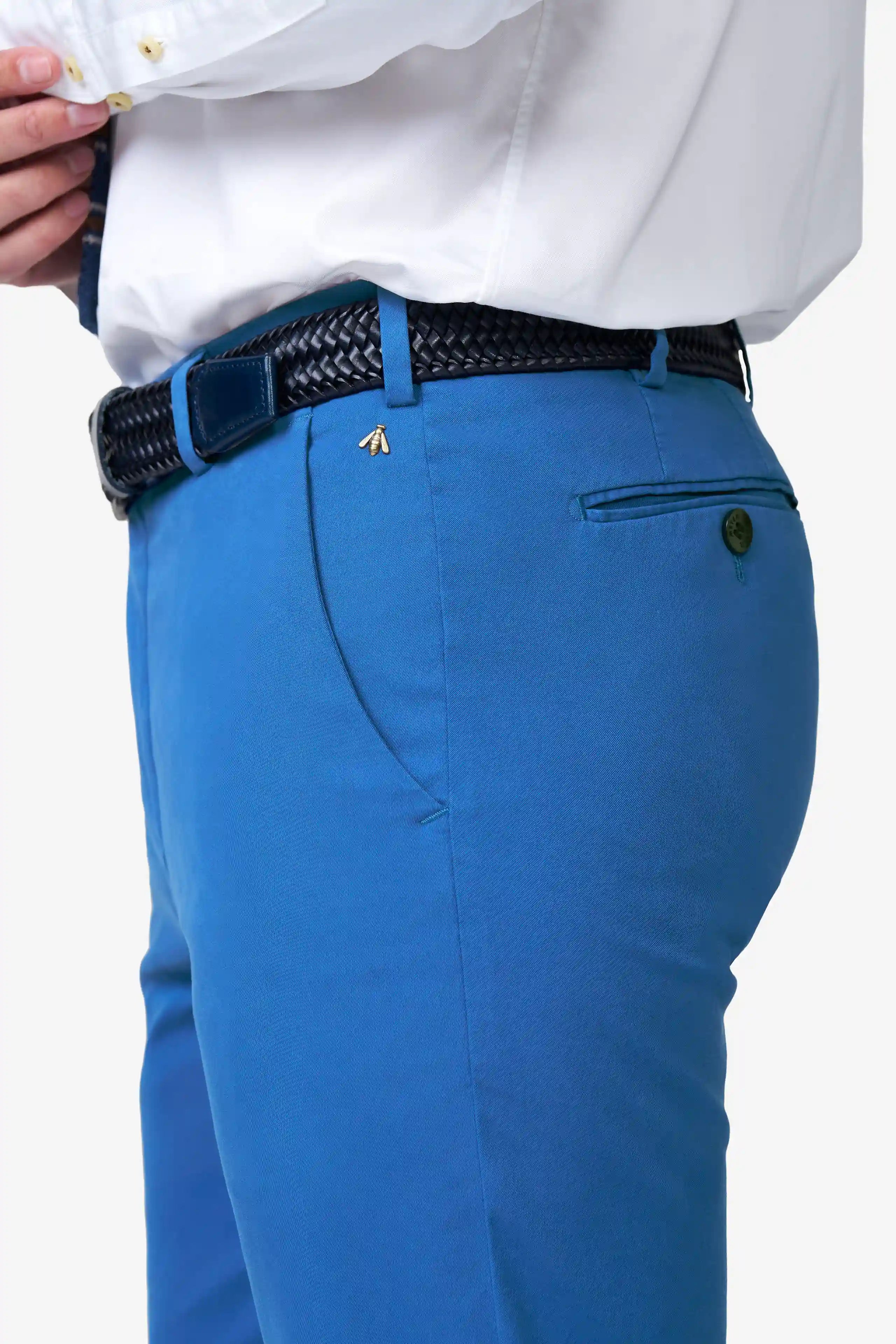 Bonn 1-8142 COTTON/SILK CHINOS