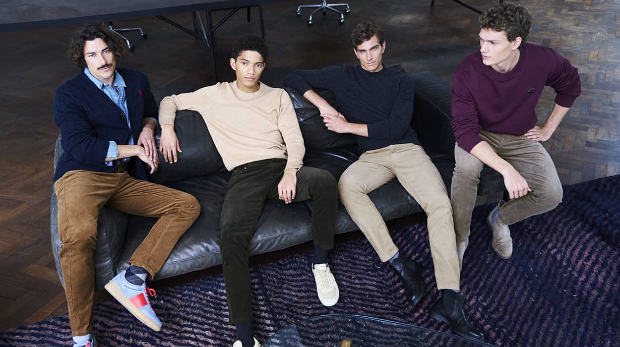 Corduroy trousers