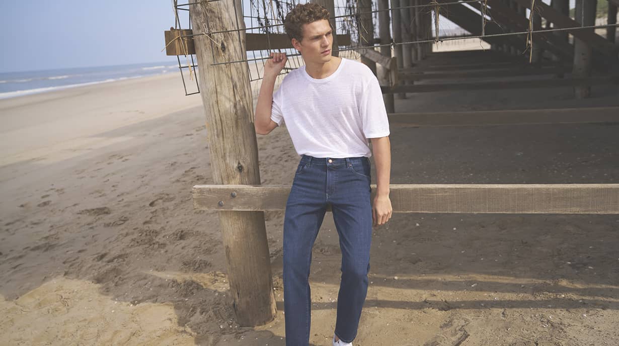 Denim trousers