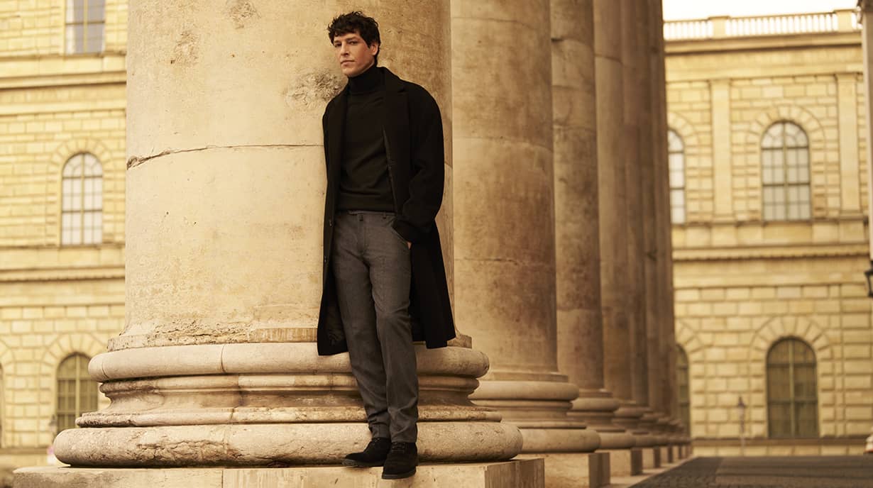 wool trousers